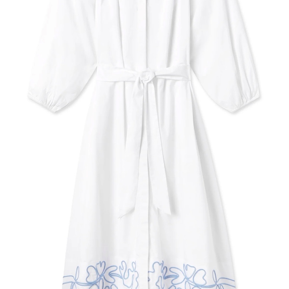 LAKE Pajamas Brunch Dress in Wildflower, Size Small